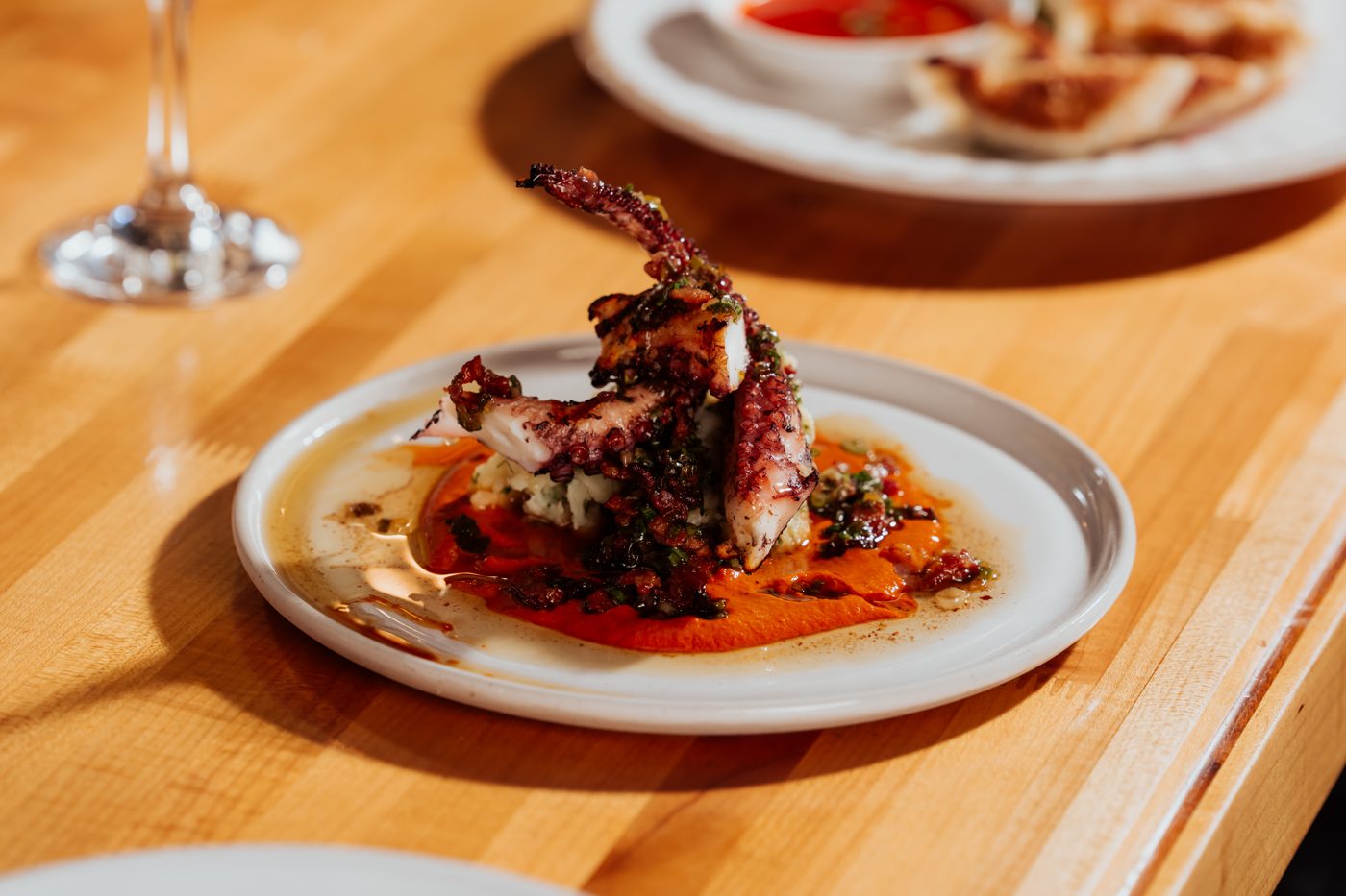 Grilled Octopus — Photo by Cole Curtis