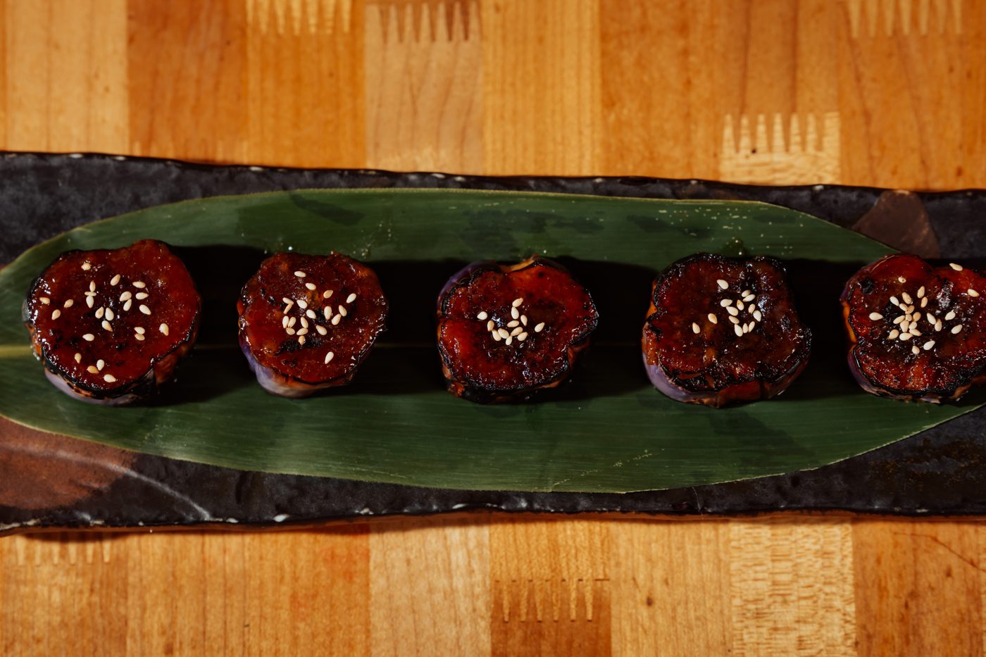 Roasted Eggplant — Photo by Cole Curtis